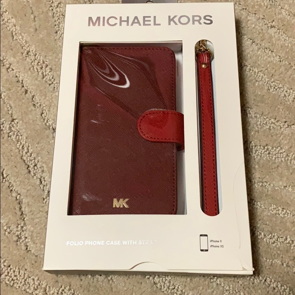 Brand New Wristlet Folio Case for iPhone X/XS